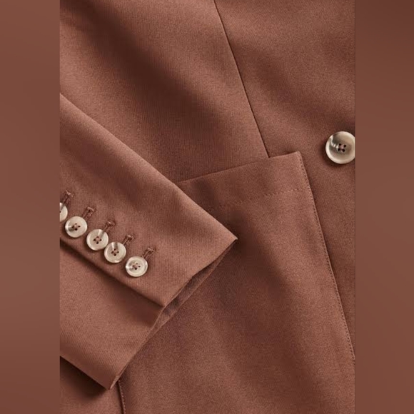 City Chic Brown Casablanca Jacket - Picture 3 of 5